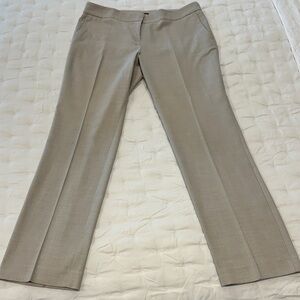 Women's Ann Taylor khaki suit pant, size 4